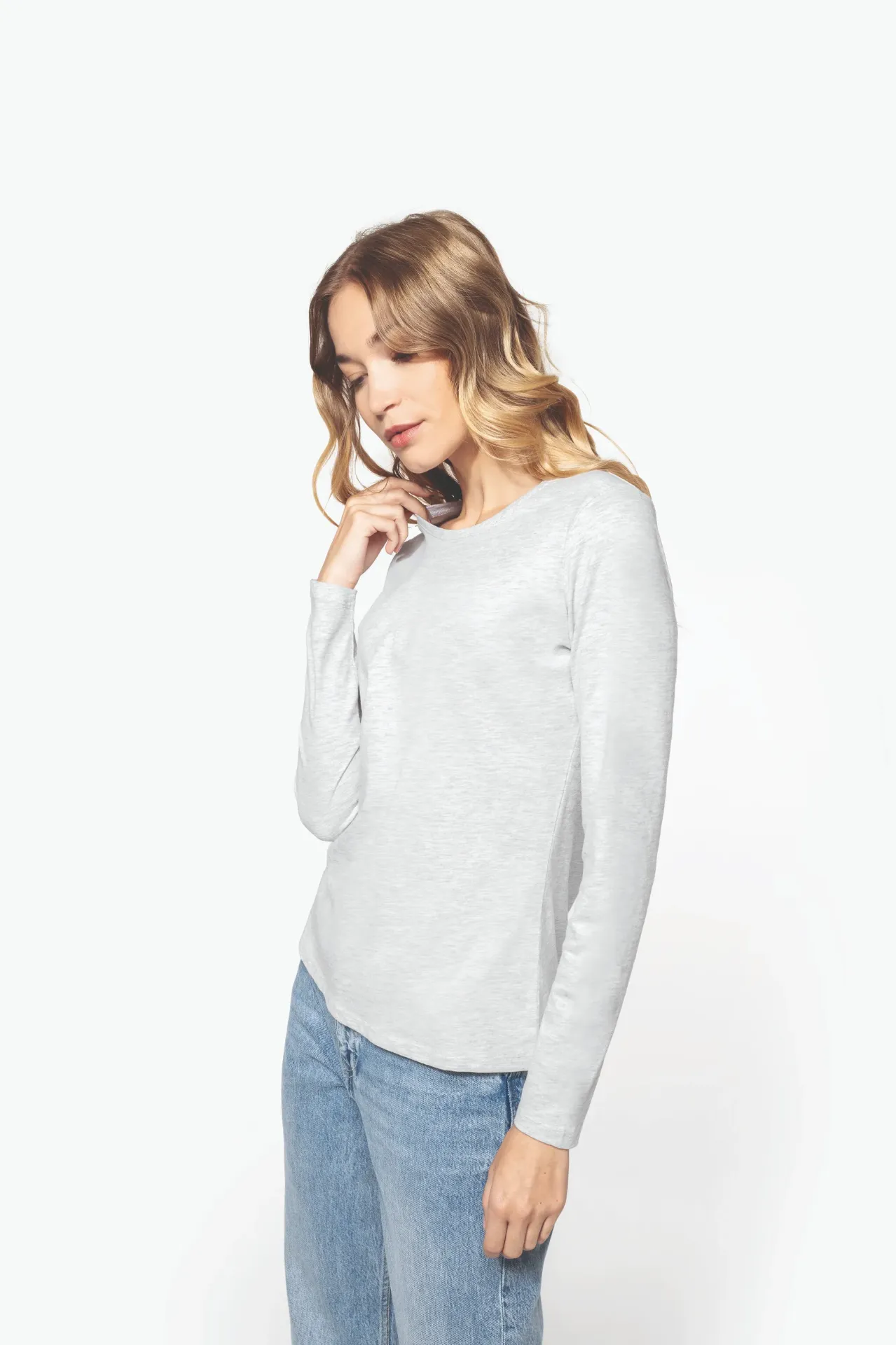 ENZO-TEE-SHIRT ML COL ROND FEMME