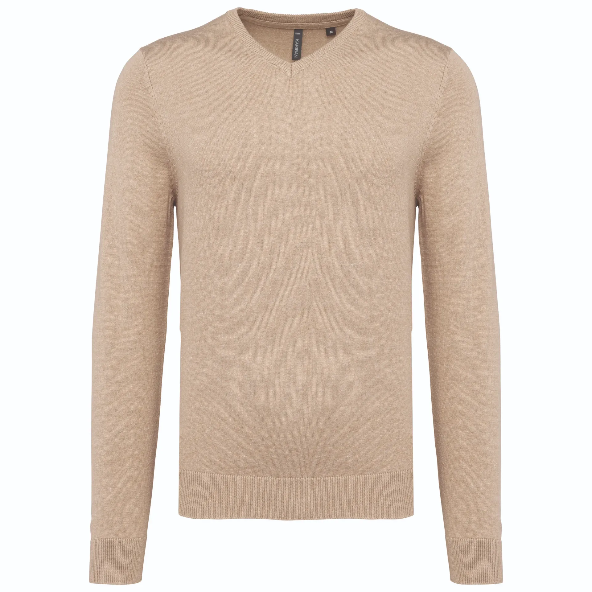 [26TOK965] EZRA-PULL COL V HOMME (Beige, S)