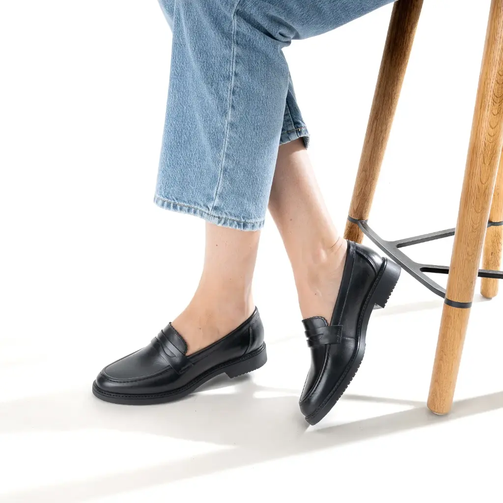 JEANNE - Mocassin Noir