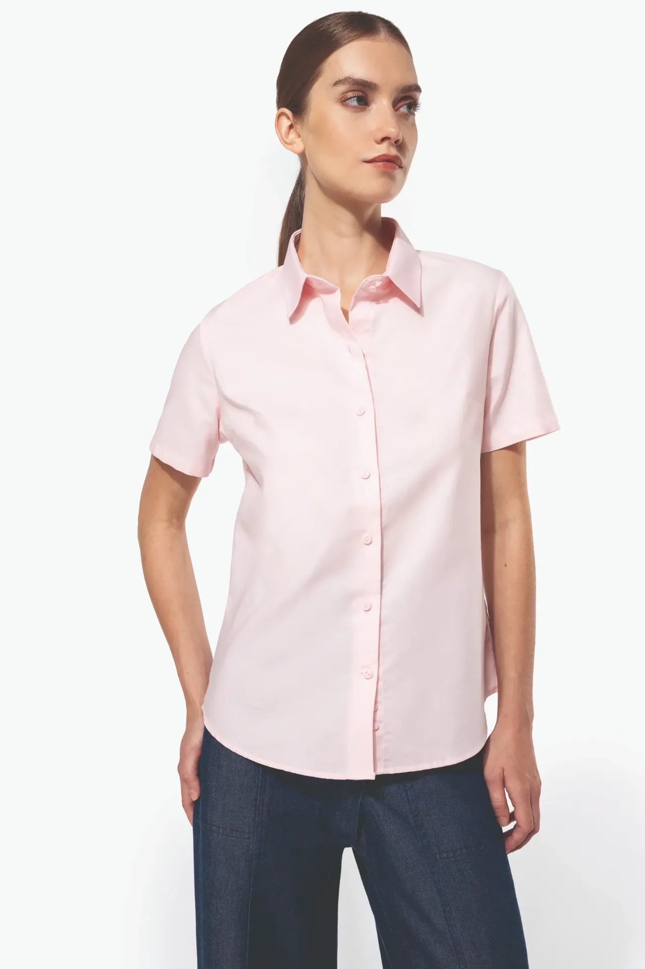 HURON-CHEMISE MC COL CLASSIQUE FEMME