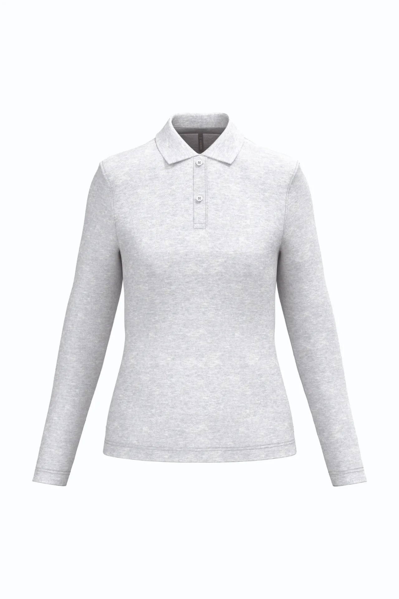 NOVA-POLO ML UNI 2 BOUTONS FEMME