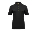 CONTRIA-POLO MC 4 BOUTONS CONTRASTES FEMME