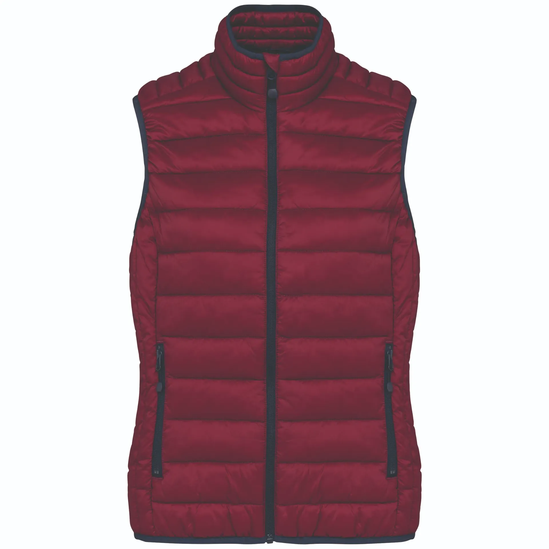 [26TOK6114] MATELA-BODYWARMER MATELASSÉ FEMME (Bordeaux, XS)