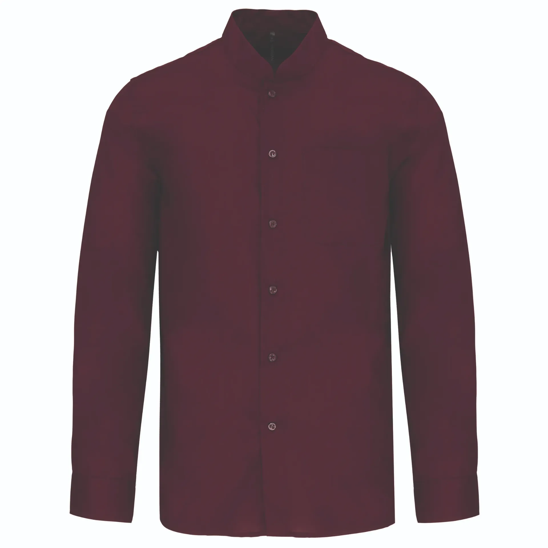 [26TOK515] MAOIS-CHEMISE ML COL MAO HOMME (Bordeaux, S)