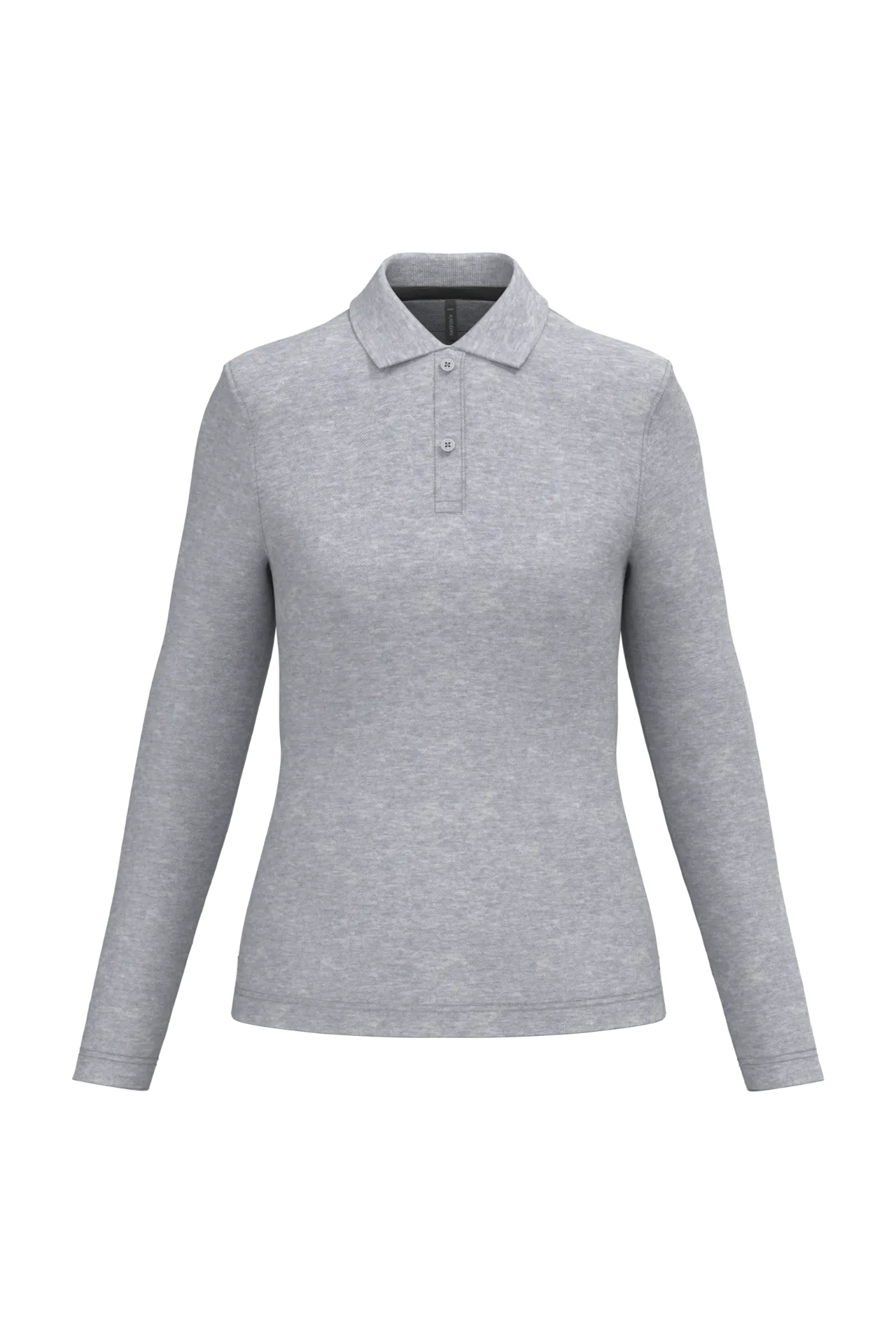 NOVA-POLO ML UNI 2 BOUTONS FEMME