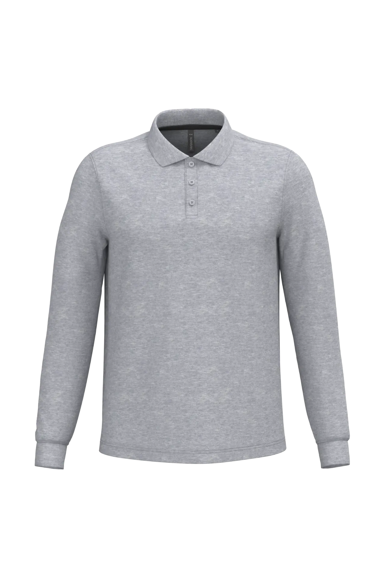 LUMA-POLO ML UNI 3 BOUTONS HOMME