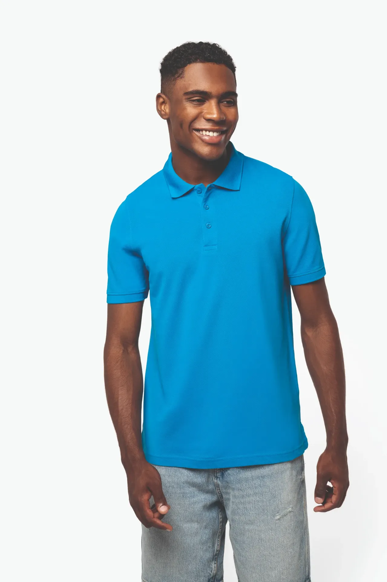 MILO-POLO MC UNI 3 BOUTONS HOMME