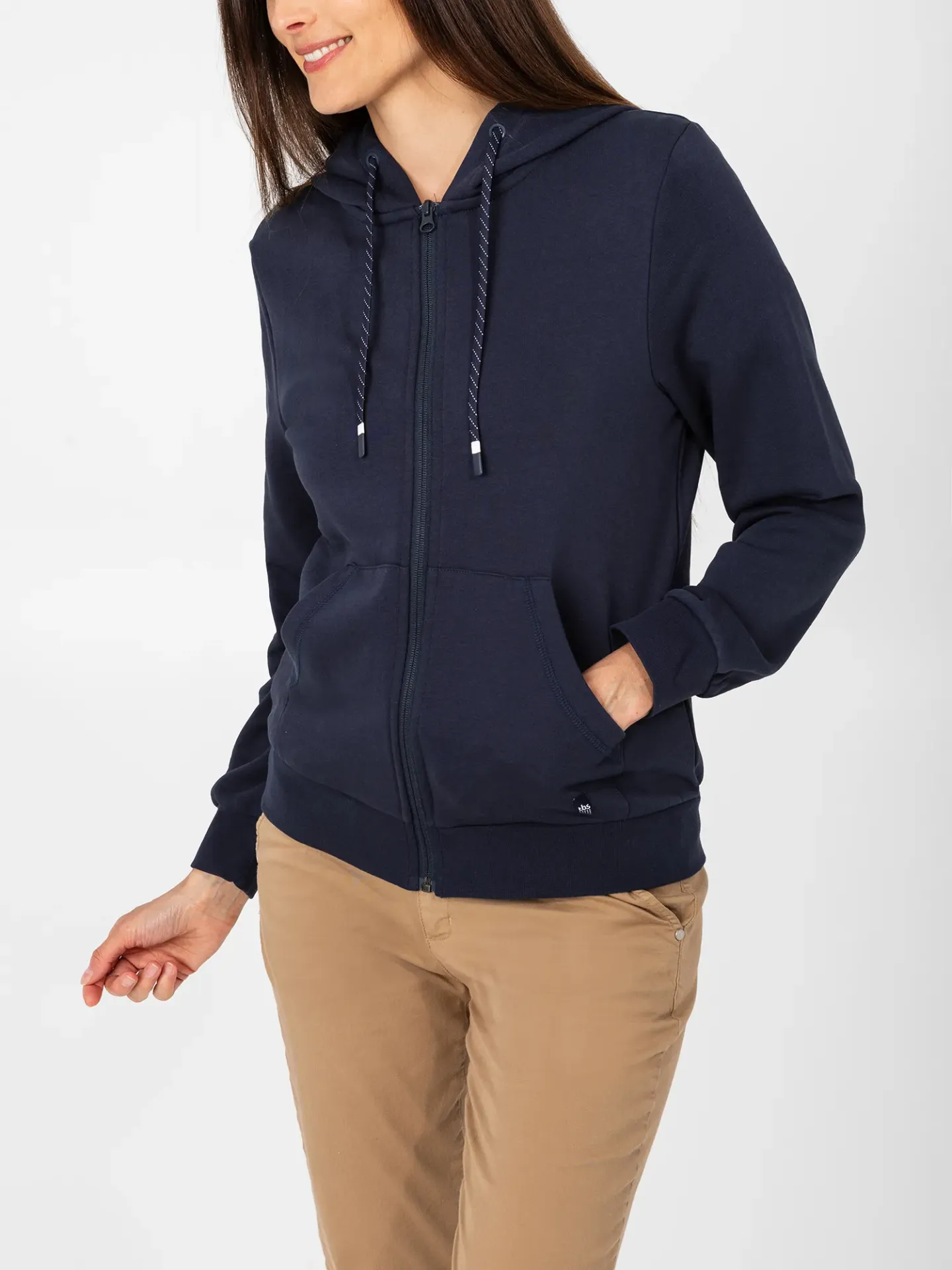 [25TB00004] PROAZIP-SWEAT HOODED ZIPPÉ FEMME (XS)