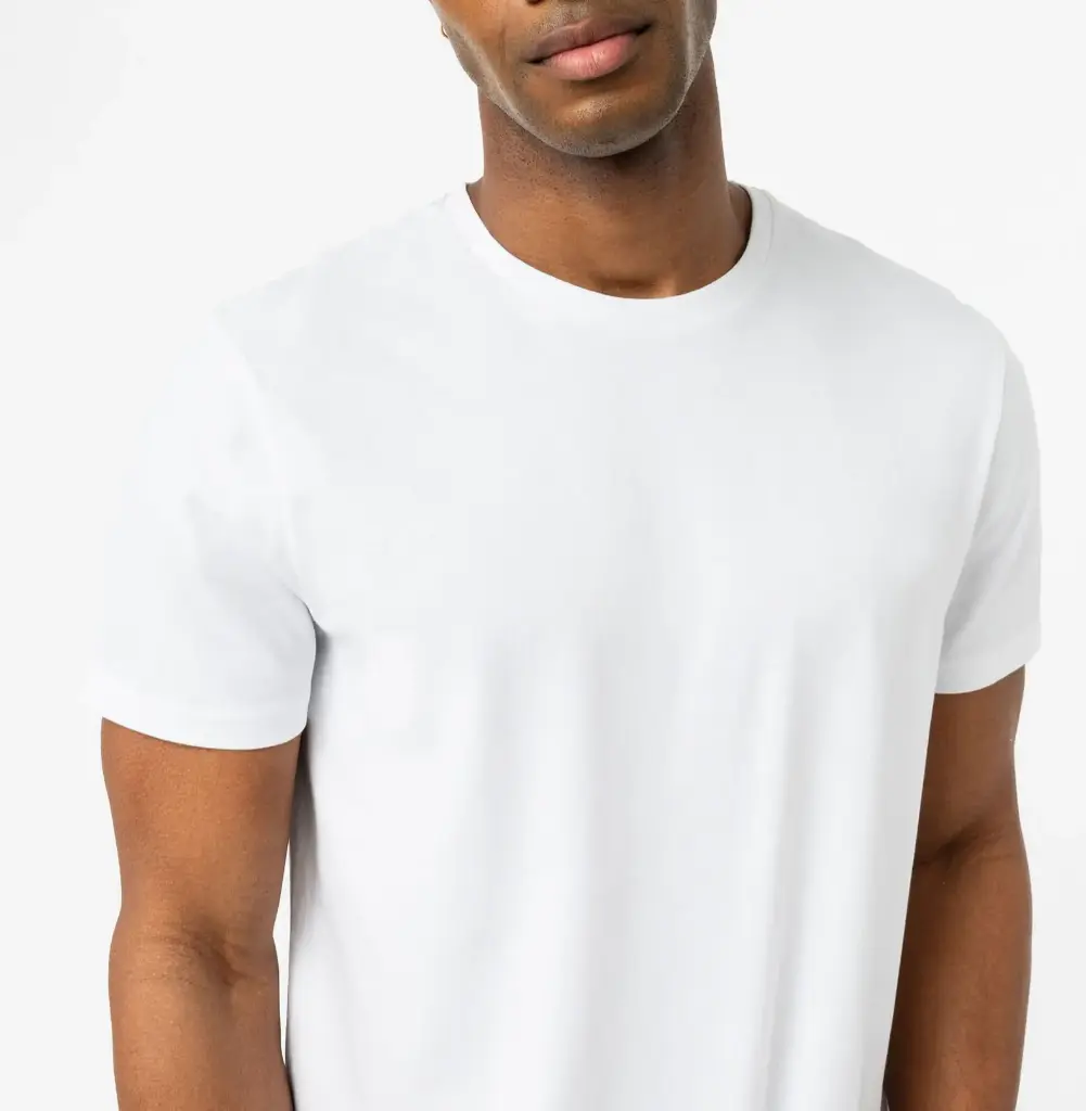 [9874562] PONACO-TEE-SHIRT MC COL ROND HOMME BLANC (XS)