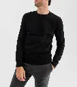 PAFFA-SWEAT COL ROND HOMME NOIR20261314