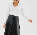 MARDA-CHEMISE ML COL CLASSIQUE FEMME BLANCHE