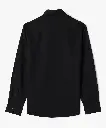 KIWA-CHEMISE ML COL CLASSIQUE JUNIOR NOIR