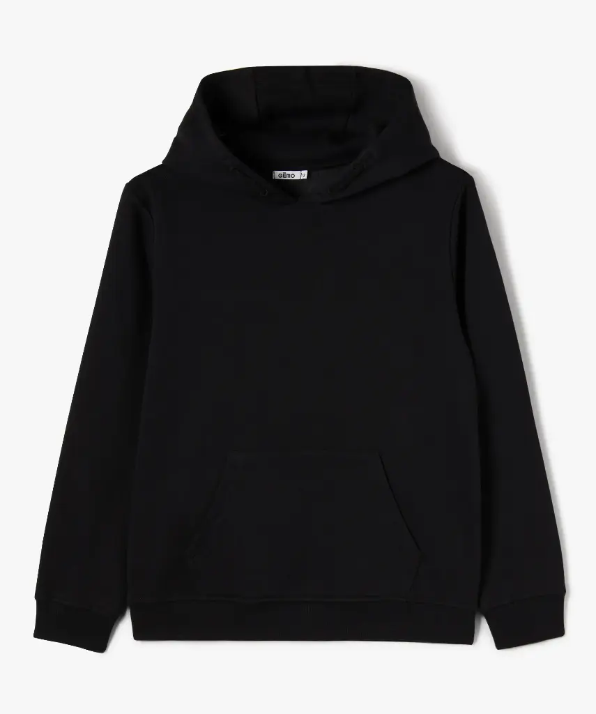 [25GE00029] NOY-SWEAT GARÇON JUNIOR NOIR (10 ans)