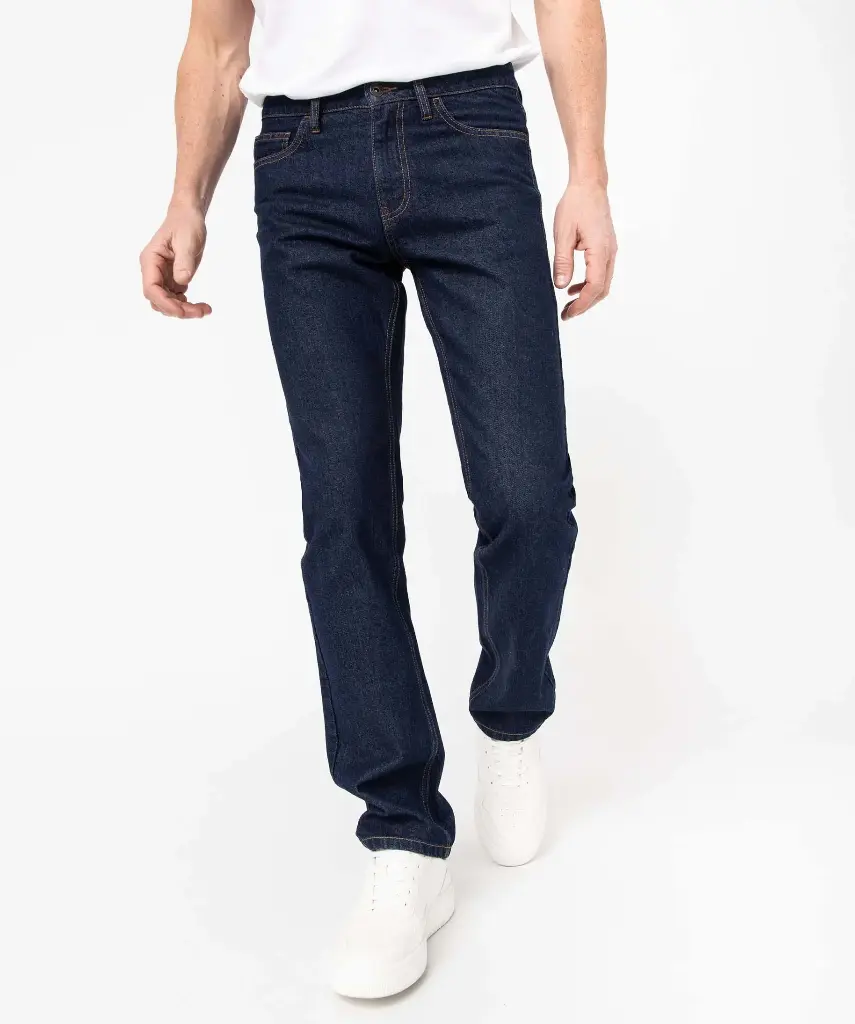 OBLABLA-PANTALON JEAN HOMME BLEU