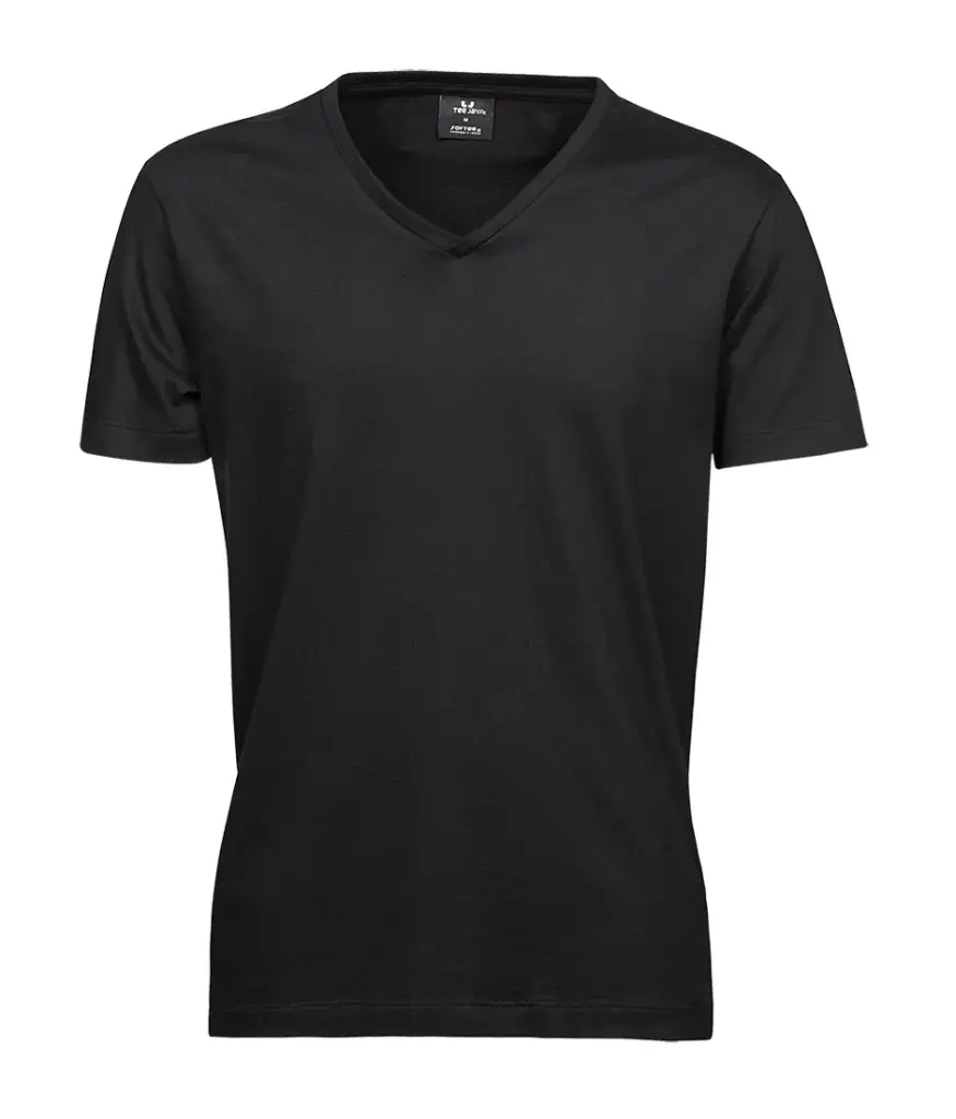 VEXO - Tee-shirt à manches courtes avec col V 