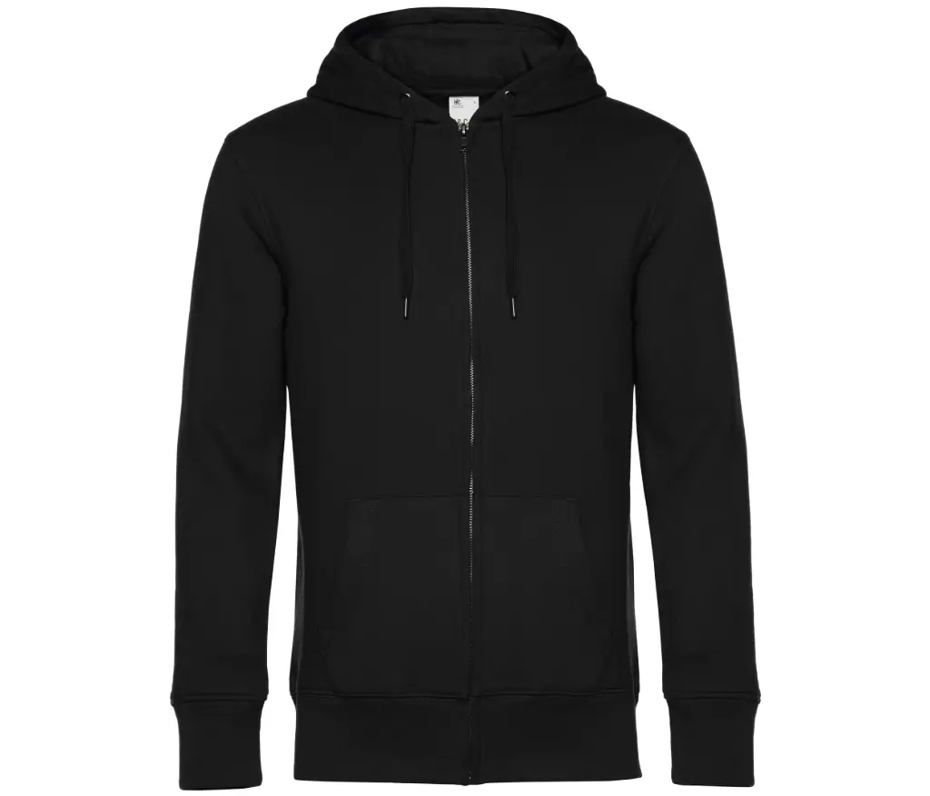QEYO - Sweat à capuche zippé Homme 