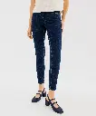 PABINE-PANTALON JEAN FEMME BLEU