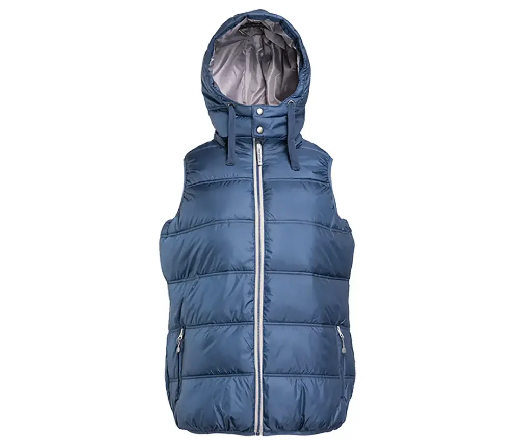 [26IMPK362] ZEPHYR-BODYWARMER MATELASSÉ FEMME (Marine, S)