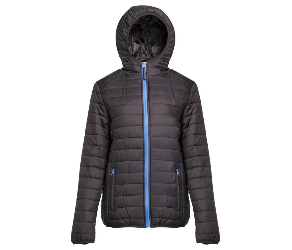 [26IMPK763] PACIFICA-VESTE MATELASSÉE BI-COLORE FEMME (Bleu, S)