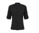 MANDARINE-CHEMISE ML COL MAO FEMME