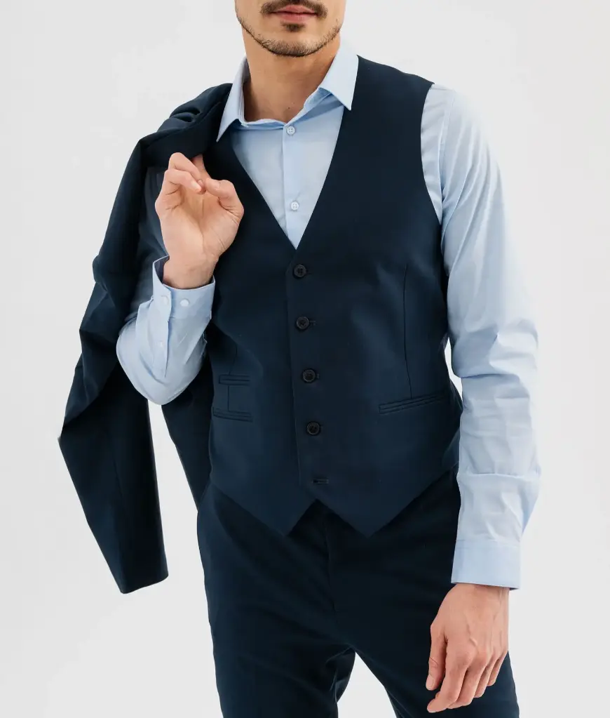 QOBOLOPRO-GILET COSTUME COUPE DROITE UNISEXE20261314