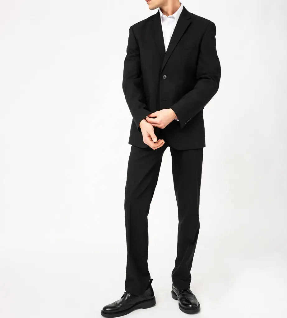 QOBO-VESTE COSTUME COUPE DROITE HOMME NOIR20261314 (44)