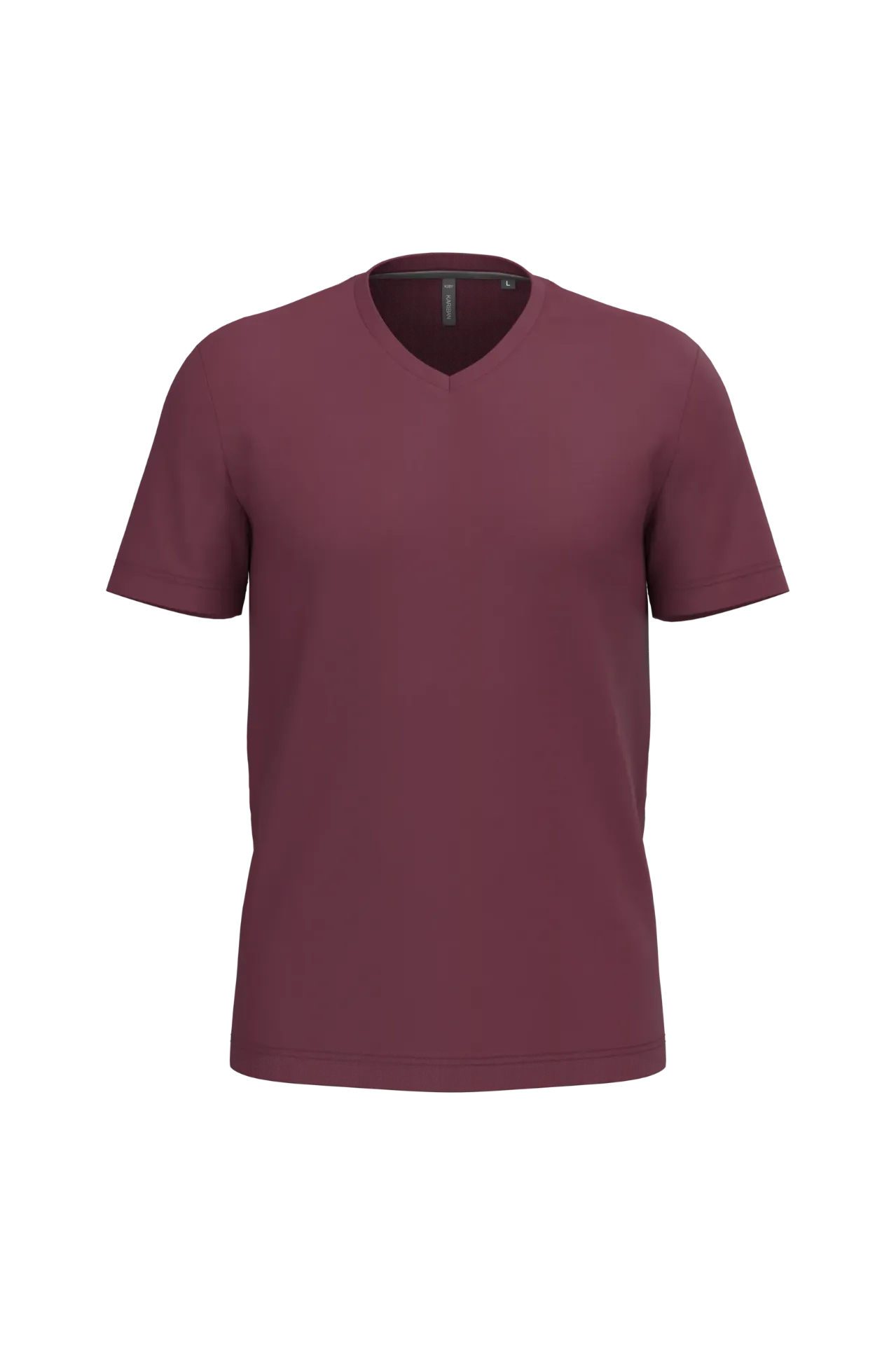 TARO - Tee-shirt Homme (S, Bordeaux)