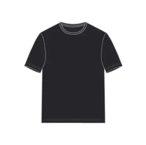 PONACO - Tee-shirt Noir