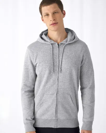 ZOODO - Sweat zippé à capuche Homme