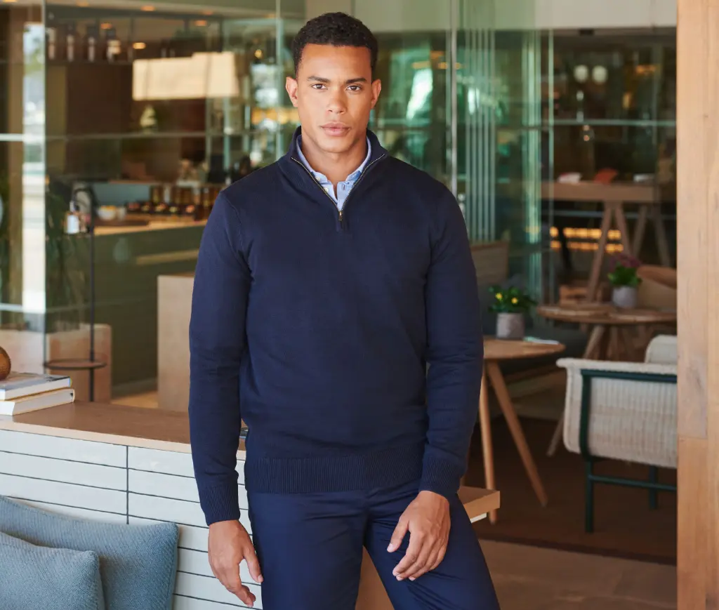ARNO# - Pull homme 1/4 zip